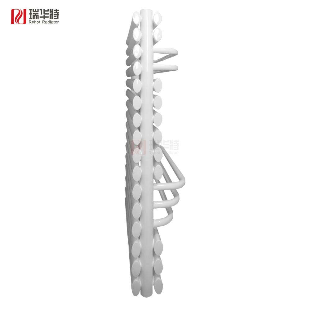 雙搭背簍鋼制衛浴散熱器側面